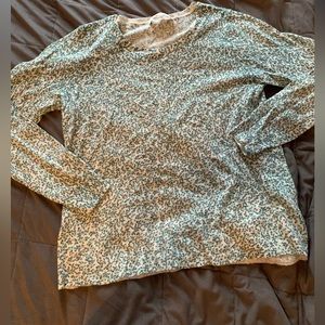 Loft brand floral sweater